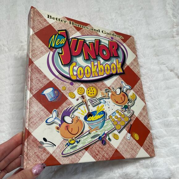 Better Home and Gardens New Junior Cook Book Easy Recipes Spiral Bound Hardcover - Picture 1 of 2